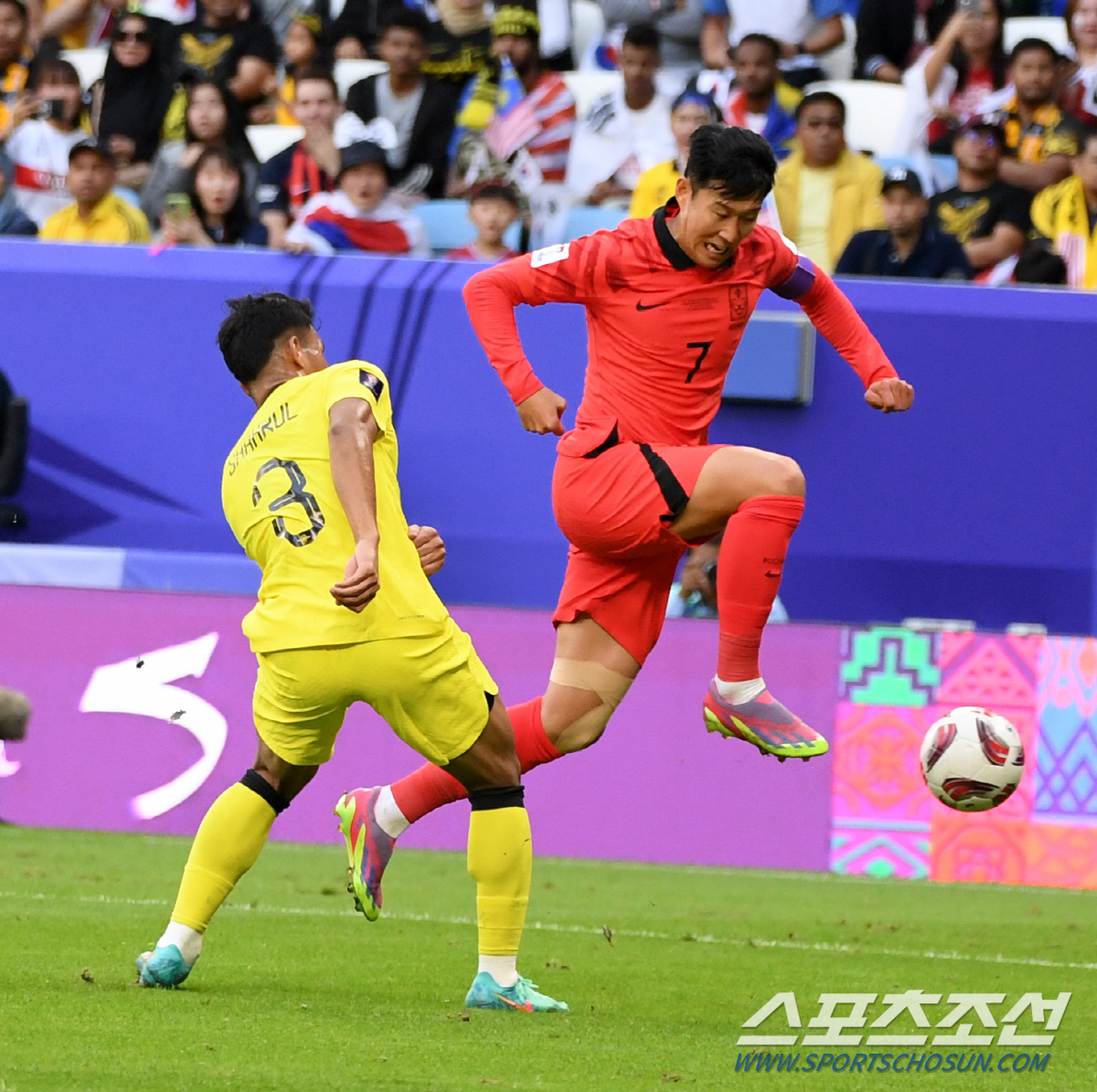 [아시안컵]죽을 힘 다한 캡틴 SON, "후회없이" 총 70km 이상 질…