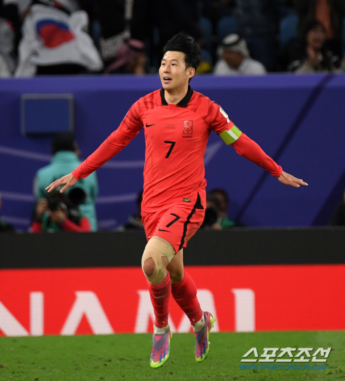[아시안컵]죽을 힘 다한 캡틴 SON, "후회없이" 총 70km 이상 질…