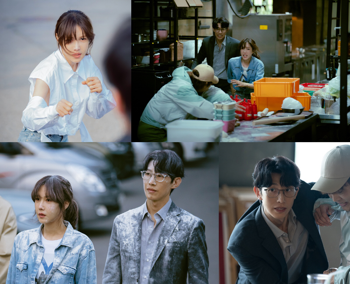 이지아 옷 뜯기고 강기영 밀가루 세례까지..이혼 위해 물불 안 가리는 '…