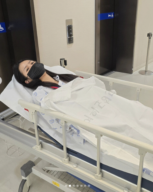 박기량 '쇄골 골절' 병원行 "전신마취 수술로 힘든 시간 보내"