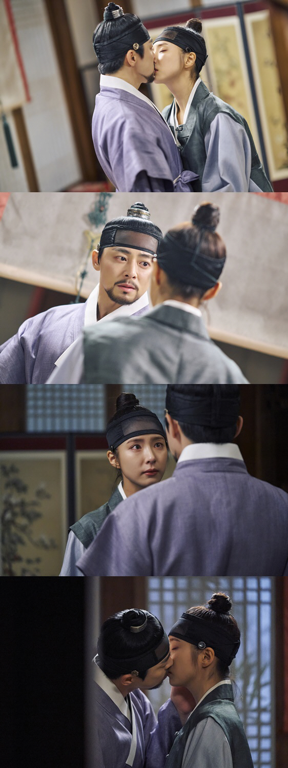 조정석, '남장' 신세경에 파격 키스…뜨거운 눈맞춤까지 ('세작, 매혹된…