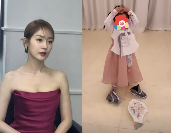 '남편 논란' 성유리, 폭풍성장한 쌍둥이 딸 세배받고 뿌듯…행복한 설 명…