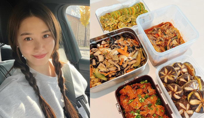 진아름, ♥남궁민과 첫 명절에 뽐낸 음식 솜씨..금손 새댁 등극