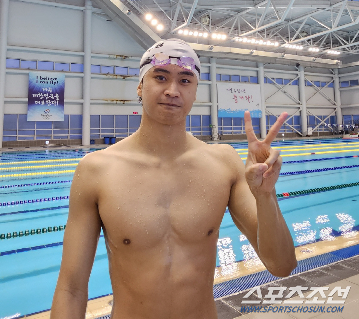 "메달만큼 값진" '꽃미남★'백인철 접영50m 사상 첫 결선행 쾌거![도…