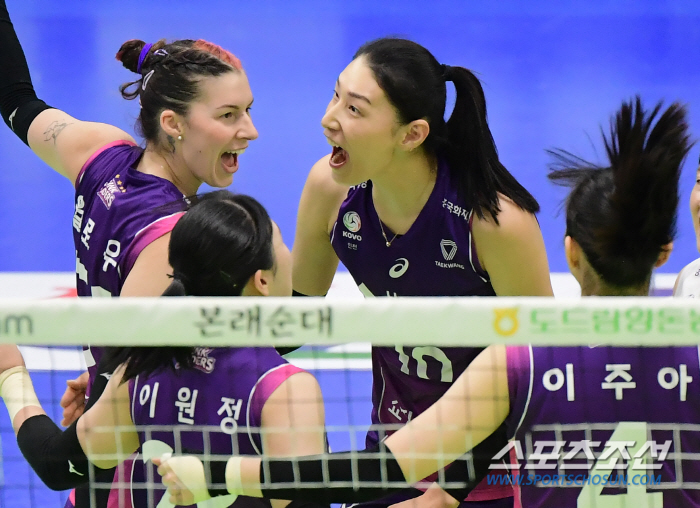 '이것이 윌로우 효과다' 흥국생명, 승점 6점짜리 경기 잡았다...선두 …