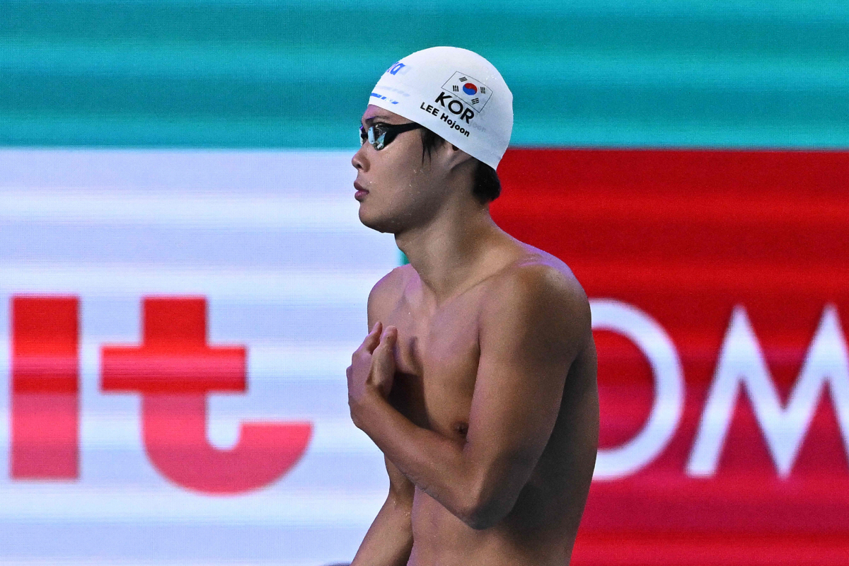 "3연속 메달 보인다!" 황선우,자유형200m 1분45초15 '전체 2위…