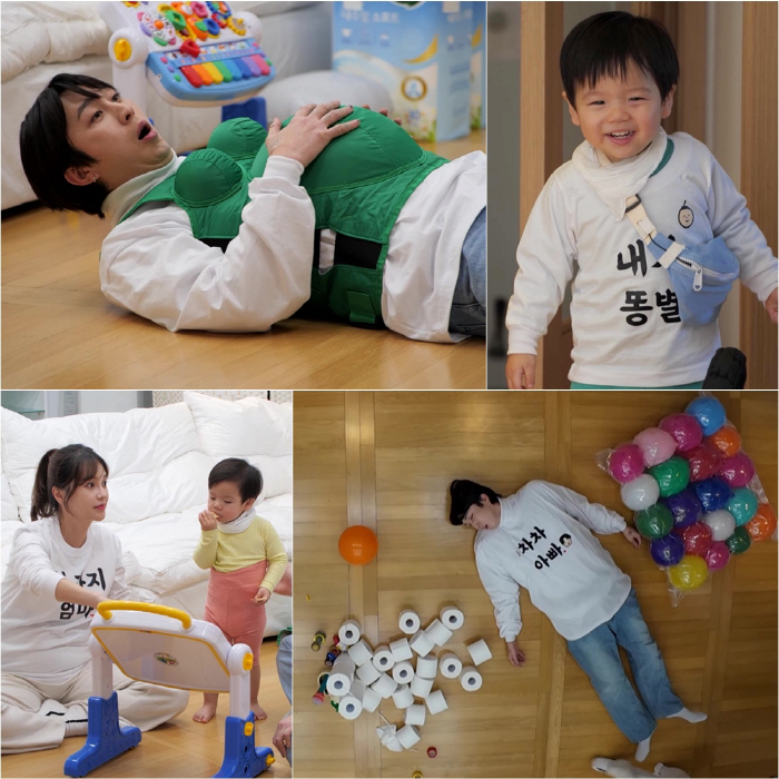 슬리피 "제이쓴♥홍현희 17개월子 준범 3분 안았는데 버틸수 없었다" 극…