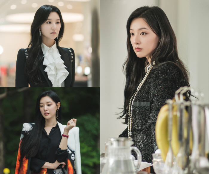 '나의 해방일지' 잊어라..김지원, '눈물의 여왕' 재벌女 당당한 변신