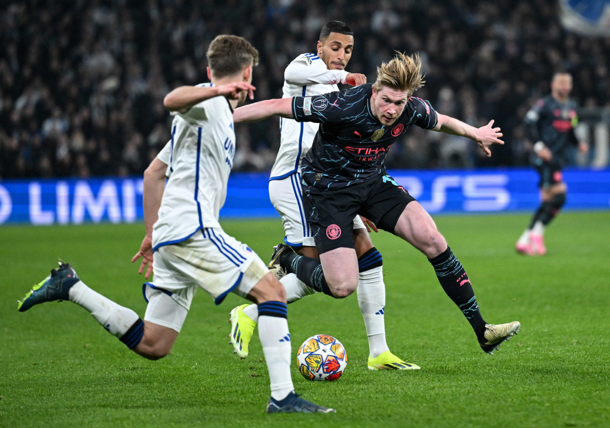 'EPL 킹? 이젠 UCL 킹!'...'KDB 1골 2도움 맹활약' 맨시…