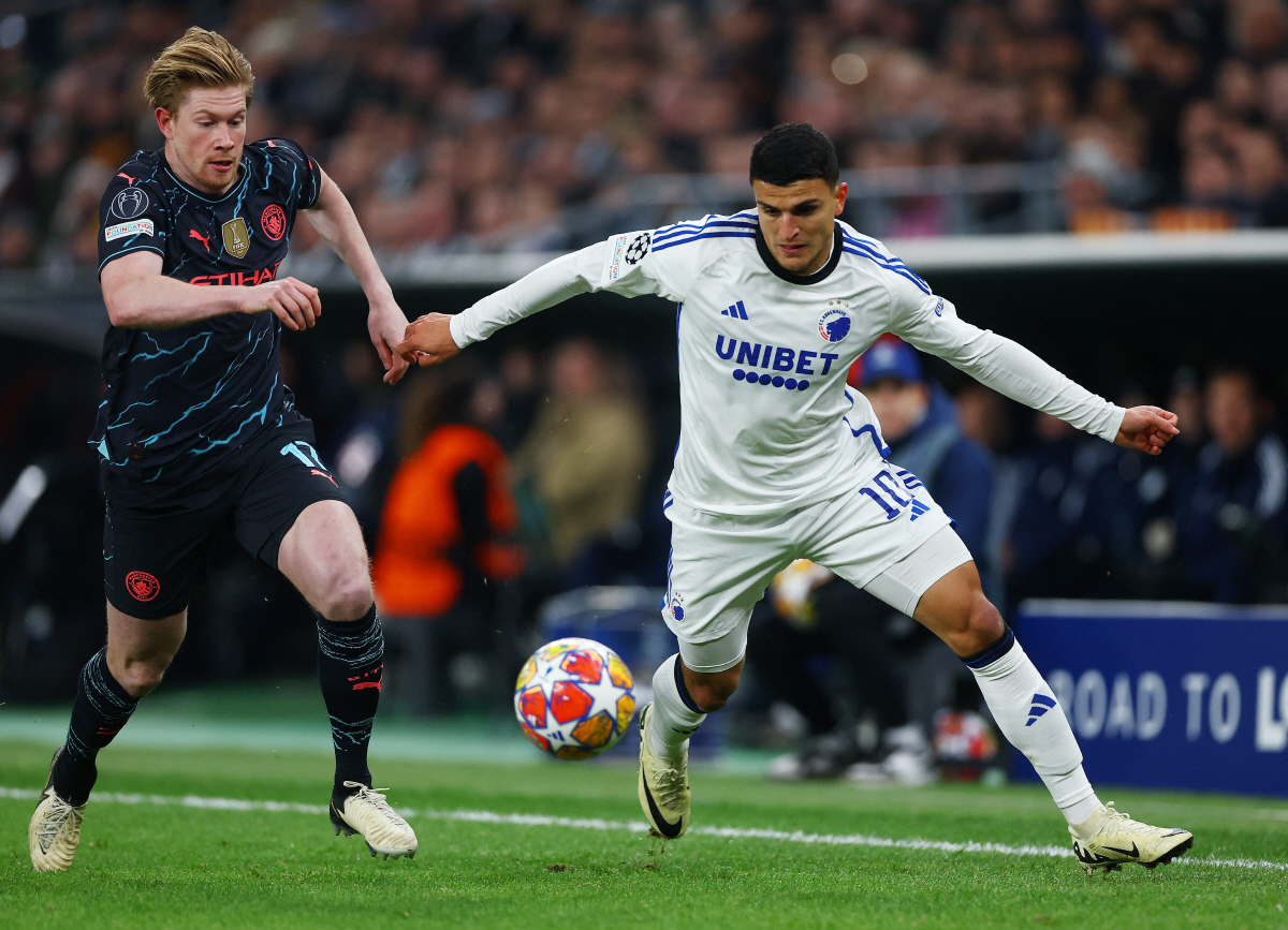 'EPL 킹? 이젠 UCL 킹!'...'KDB 1골 2도움 맹활약' 맨시…