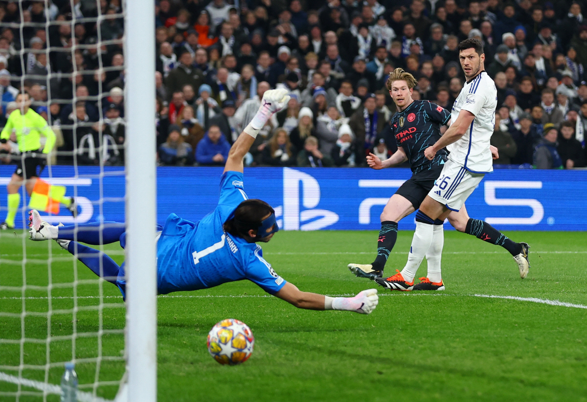 'EPL 킹? 이젠 UCL 킹!'...'KDB 1골 2도움 맹활약' 맨시…