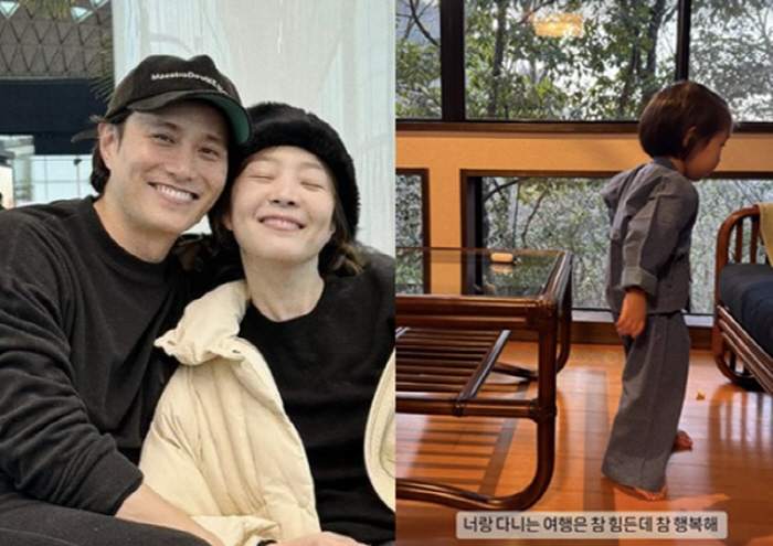 '임성빈♥' 신다은, 엄마의 고충 "너랑 다니는 여행은 힘든데 참 행복해…
