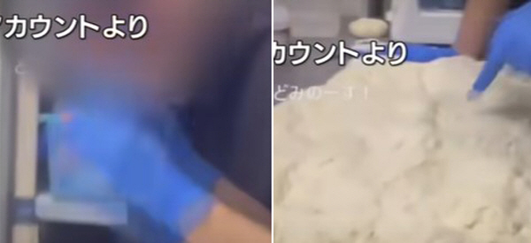 코 후빈 손으로 피자 반죽 영상에 업체 "법적 대응"