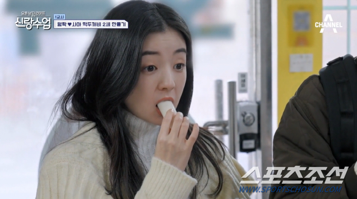 "떡집에서 뭐하는 짓이야!" '심형탁♥사야', 떡집서 후끈 스킨십에 '경…