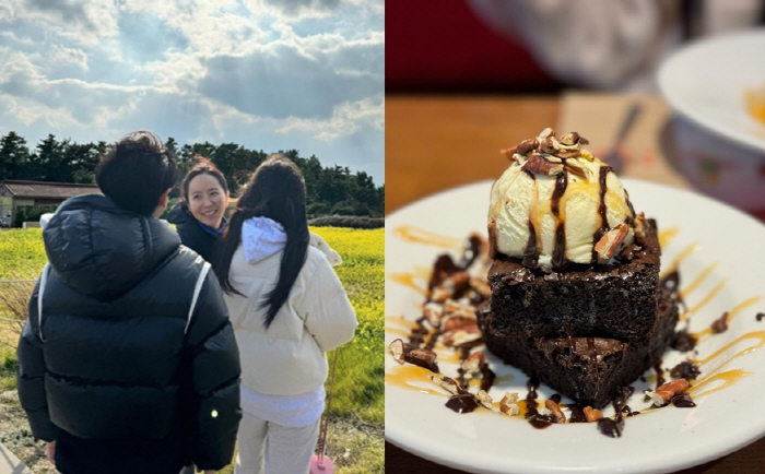 '최동석과 갈등' 박지윤, 아이들과 발렌타인데이 챙긴 로맨틱 엄마 "우리…