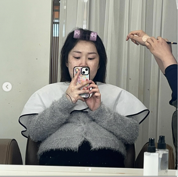 '출산 임박' 박슬기, 17kg 벌크업 근황 "언제까지 찌려나..행복한 …