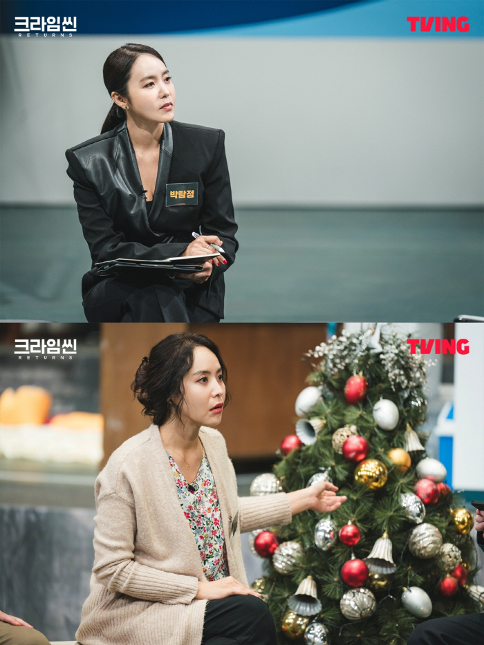 박지윤, 이혼 타격 無...'크라임씬' 정체성 다운 터줏대감 활약상