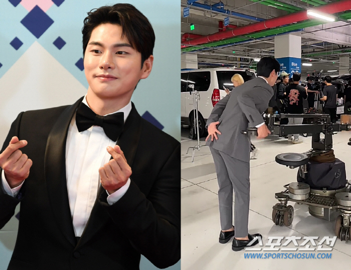 이이경, 등 운동 중 셀프 디스 "어차피 유지혁한테 안돼 민환아"