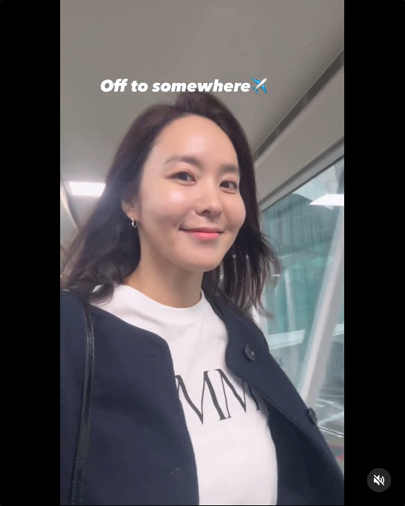 '최동석과 갈등' 박지윤, 두 아이와 떠났다.."불안정한 상황에 취소 번…