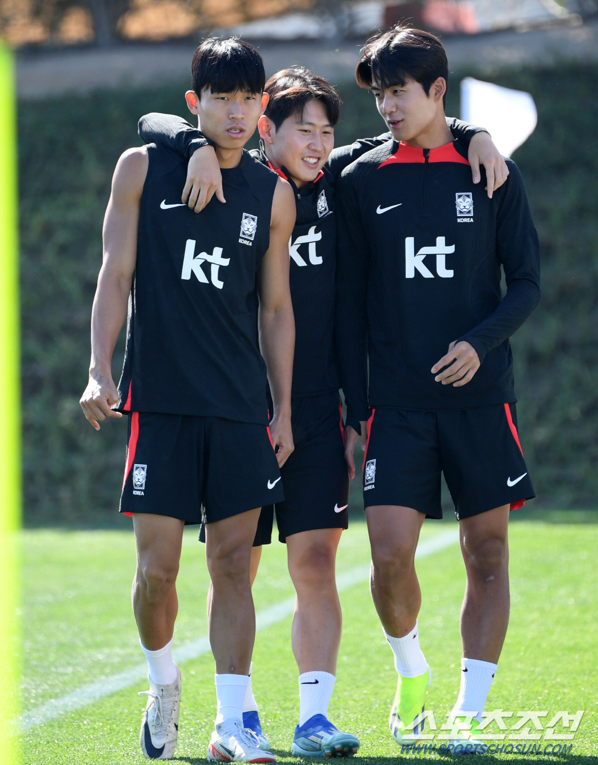 [현장인터뷰]이강인 '막내 라인' 설영우 "할 수 있는 말 없지만 축구 …