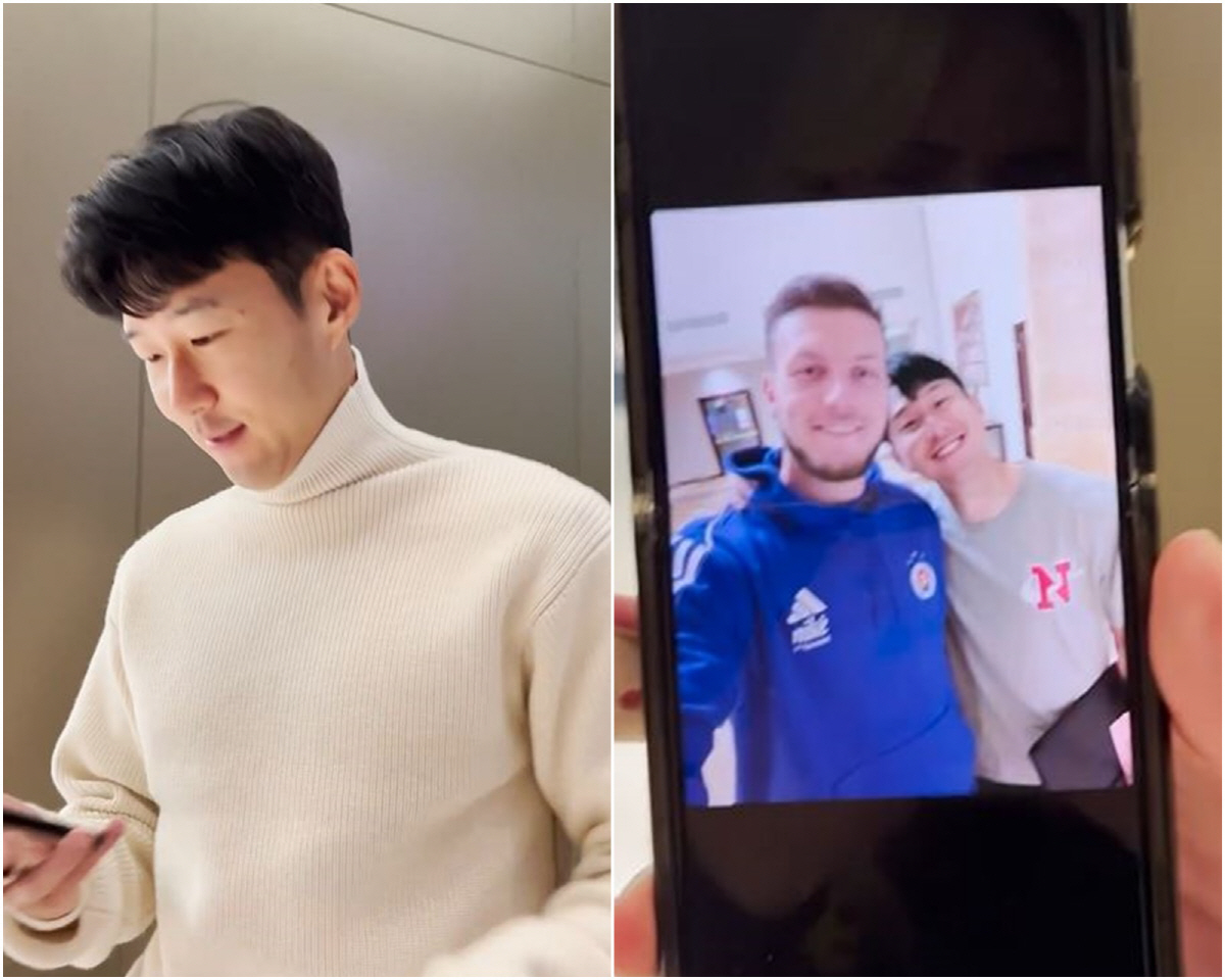 "'맴찢'SON,그곳에서라도 행복축구하길!" 손흥민 근황에 쏟아진 팬 응…