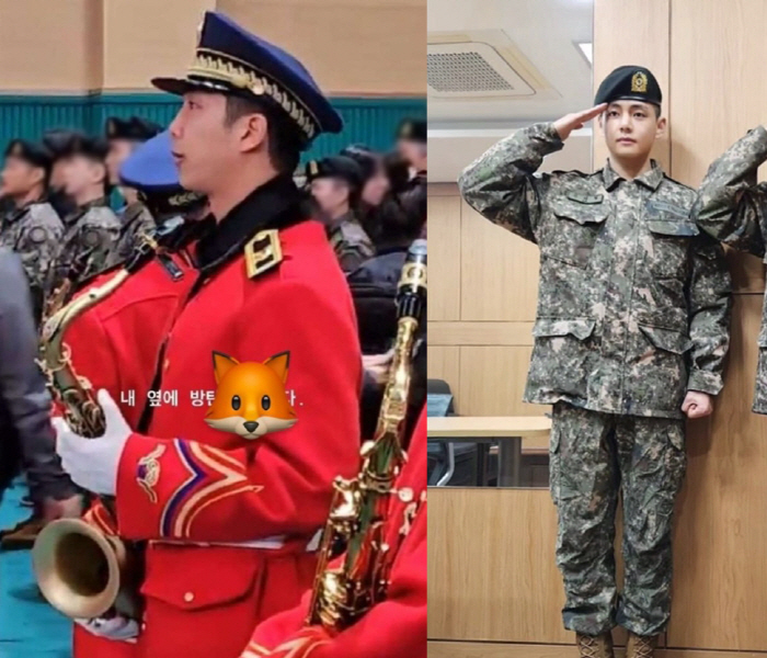 [종합] '군악대' RM-'벌크업' 뷔, 軍서도 약속지키는 방탄소년단