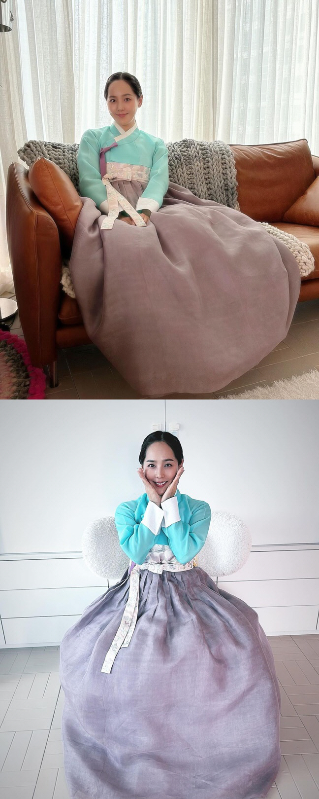 '기태영♥' 유진, 결혼때 입었던 한복 여전히 완벽 소화..40대 안믿기…