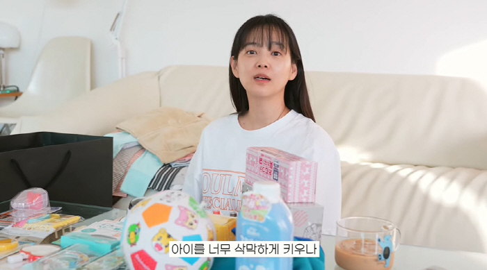 윤승아, 7개월 子에 사과 왜? "내 취향만 고집...너무 삭막하게 키우…