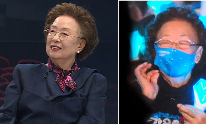 '뉴스룸' 나문희 "임영웅이 '일산 호박고구마' 사연 뽑는 순간..이후 …