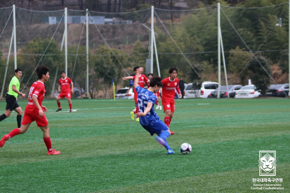 [대학축구]'디펜딩 챔피언' 한남대, 승부차기 끝 통영기 16강전 진출