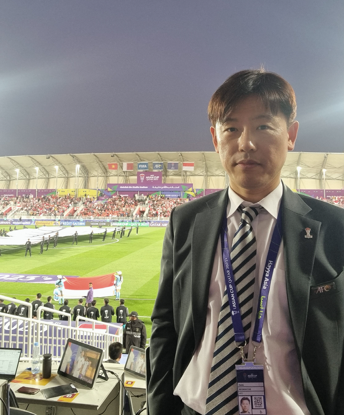 [인터뷰]아시안컵 누빈 또 한 명의 태극전사, '동아시아 유일' 경기감독…