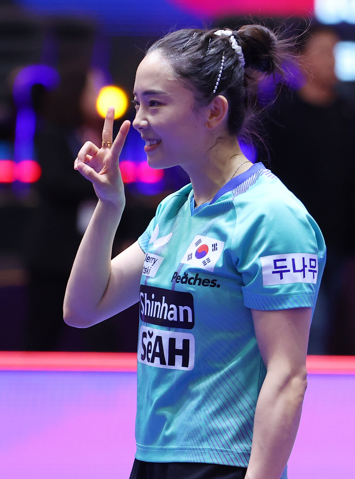"또 신유빈 복수해준 전지희" 韓,브라질에 3대1승'8강행!'...파리올…
