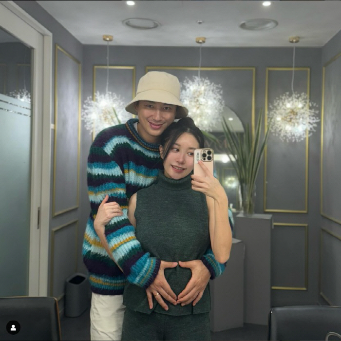 '이지훈♥' 아야네, 임신 20주에 벌써 나온 'D라인'…"선배님들 질문…