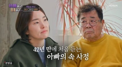 "졸혼 때 엄마 암" vs "난 母가 넷".. 백일섭 부녀 '7년 절연'…