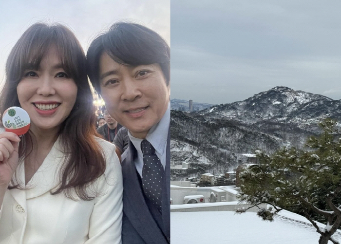 '하희라♥' 최수종, "평창동 집에서 바라본 북악산"..한 폭의 명화 같…