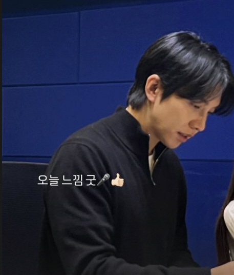'이다인♥' 이승기, '생후 18일 딸바보 아빠'의 힘찬 하루 "오늘 느…