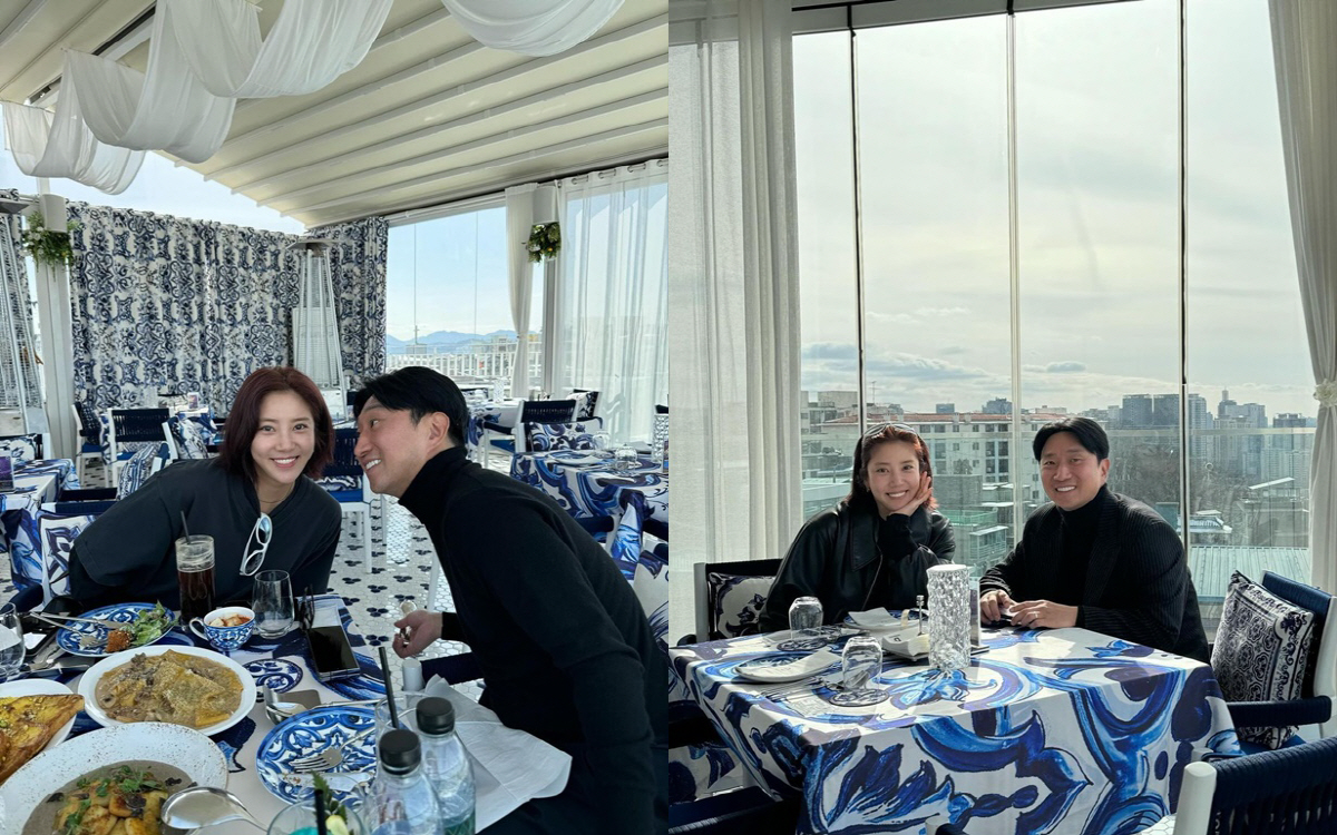 '다이어트 고민' 손담비 "♥이규혁, 살 많이 졌는데도 예쁘다고 해줘"