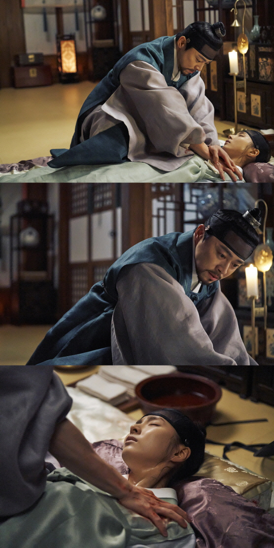 조정석, 의식 잃은 신세경에 ‘애끓는 눈빛+간절’ ('세작') [SC프리…