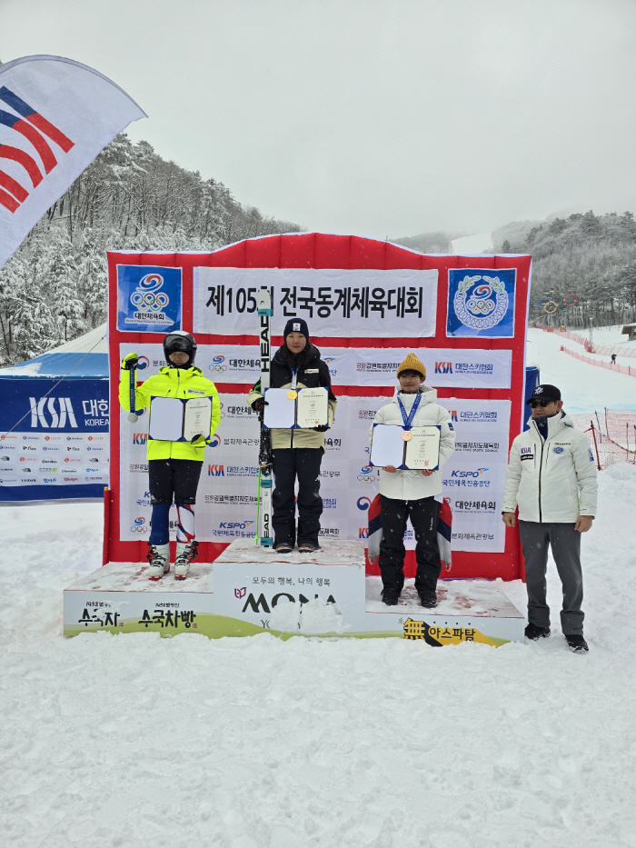 제105회 전국동계체육대회, '여자스키 간판스타' 김소희 MVP 등극