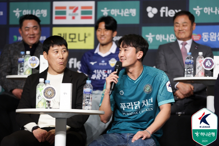 [K리그2 미디어데이]"전 잘 모르는데…" 연이은 '감카찬스'에 어리둥절…