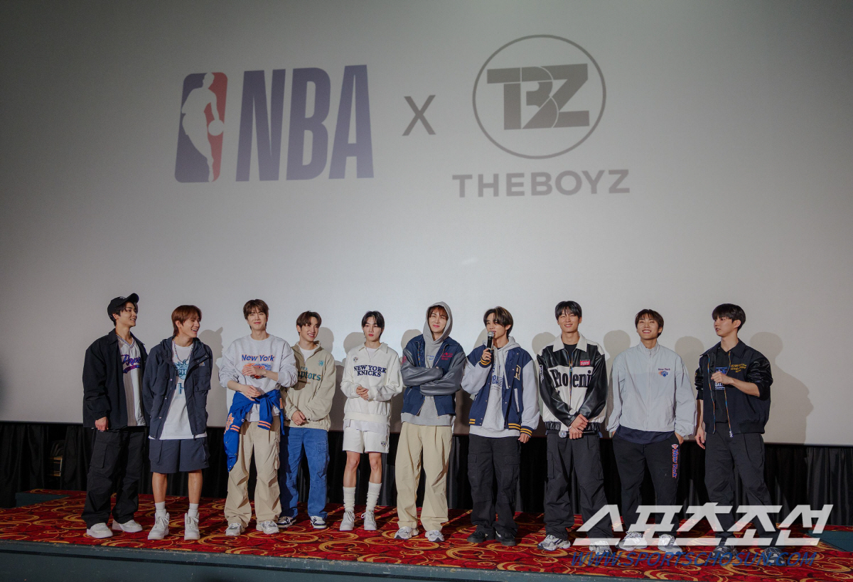 더보이즈, 스트리트 캐주얼 브랜드 NBA와 팬사인회 진행…Q&A·포토타임…