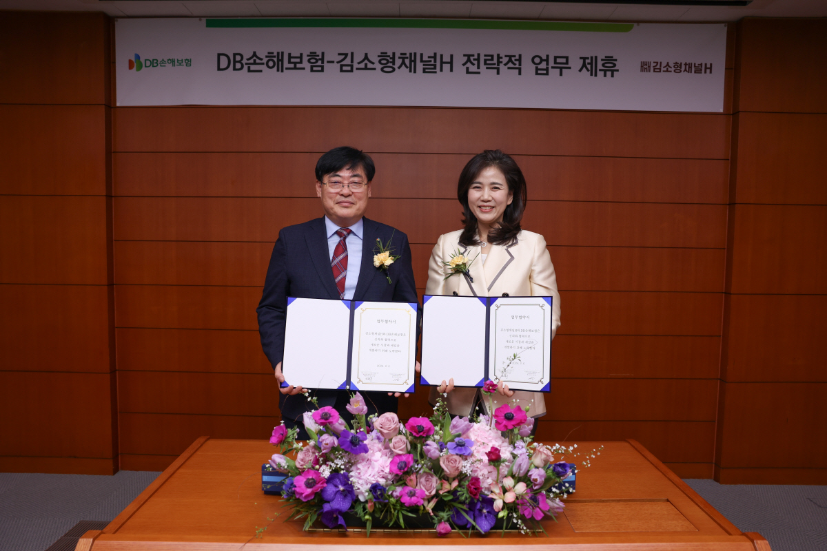 DB손해보험·채널에이치네트워크, '간편건강보험 헤밀레플랜' 공동마케팅 M…