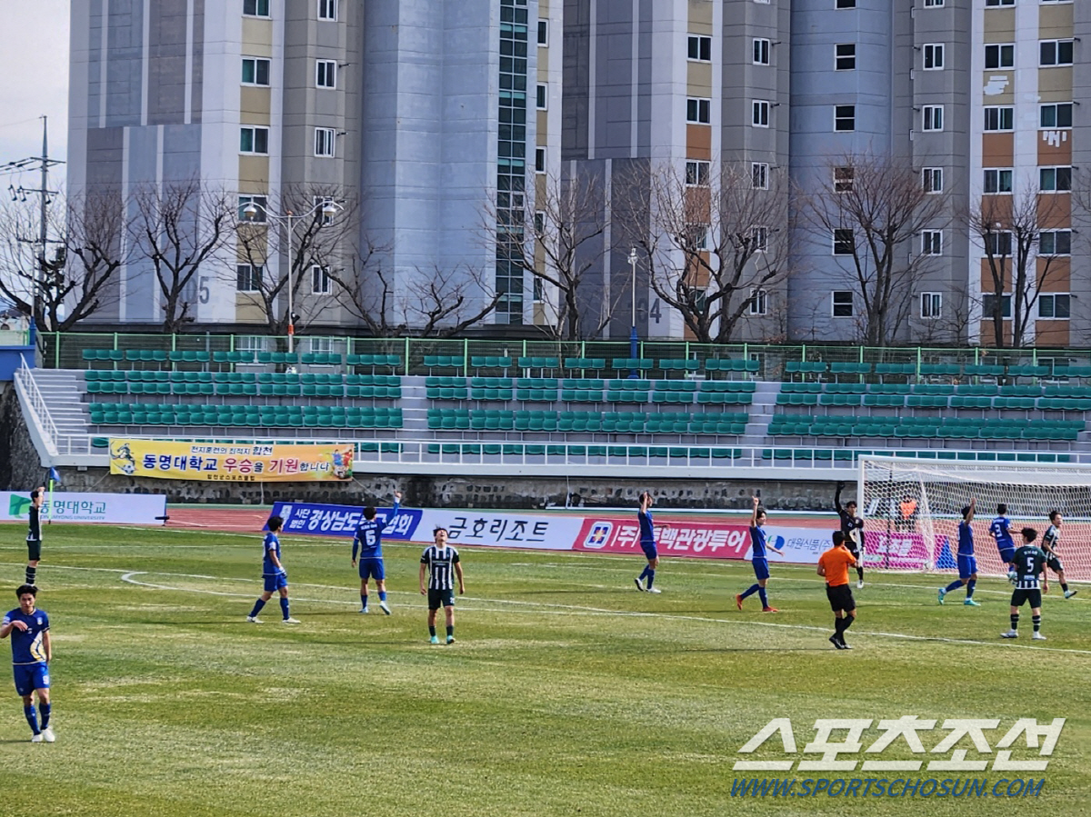 [대학축구]'신생팀 일냈다!' 동명대 창단 첫 대회 우승, 아주대 잡고 …