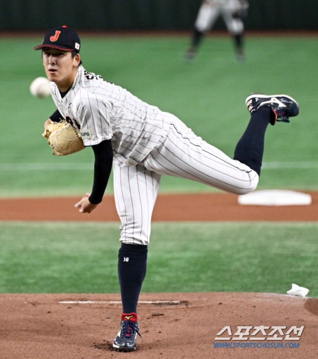 김택연 1사 1,3루 KK 찢었다!…두산, 11승&APBC 한국전 7K …