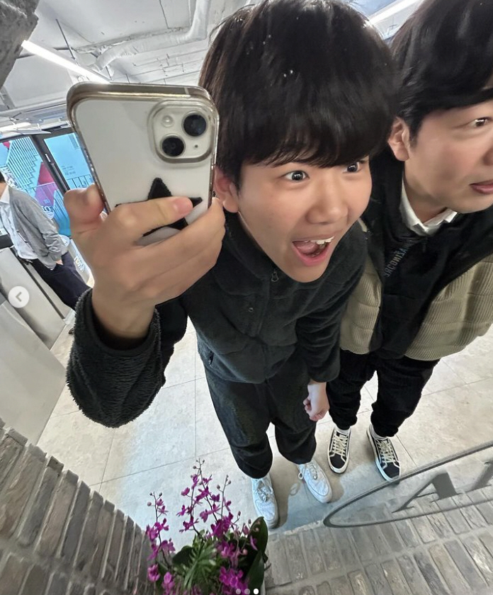 이종혁 子 준수, 아빠 키 압도한 폭풍성장 "192cm 배우 지망생"