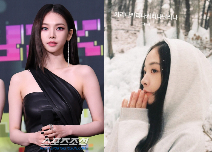 오마이걸 출신 진이, 카리나 조롱 논란에 "아쉬웠다는 의미" 사과