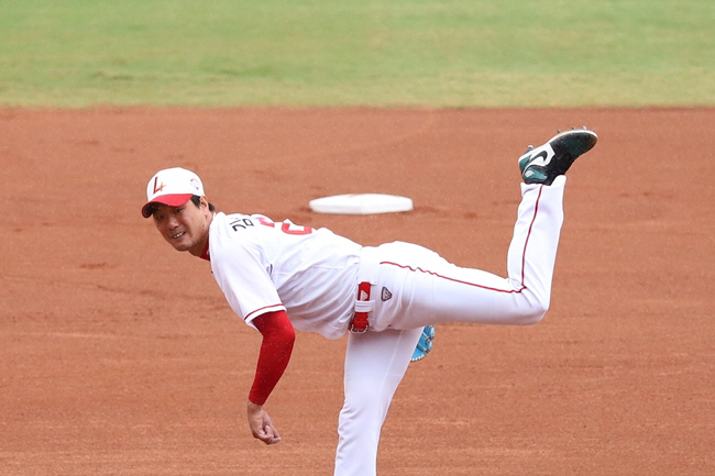 '김광현 첫 실전 등판' 대만 푸방전 2이닝 1실점 "모든 구종 점검했다…
