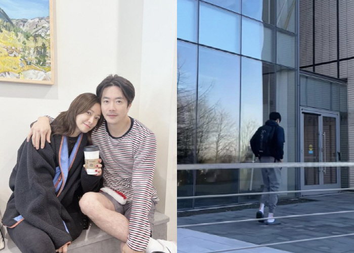 손태영, ♥권상우 닮아 '훈훈+큰 키' 子 자랑 "유독 커 버린 거 같은…