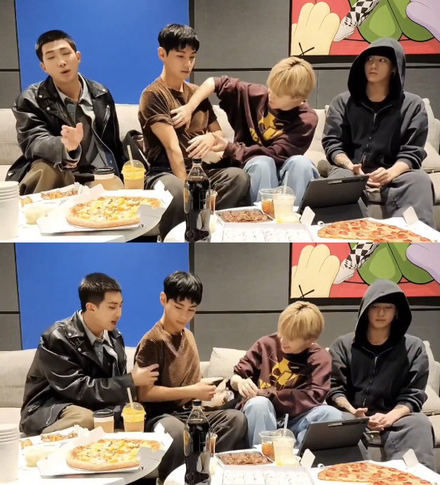 RM이 벌크업 말린댔는데…뷔, 입대 3개월만 86kg 달성 예고 "상상이…