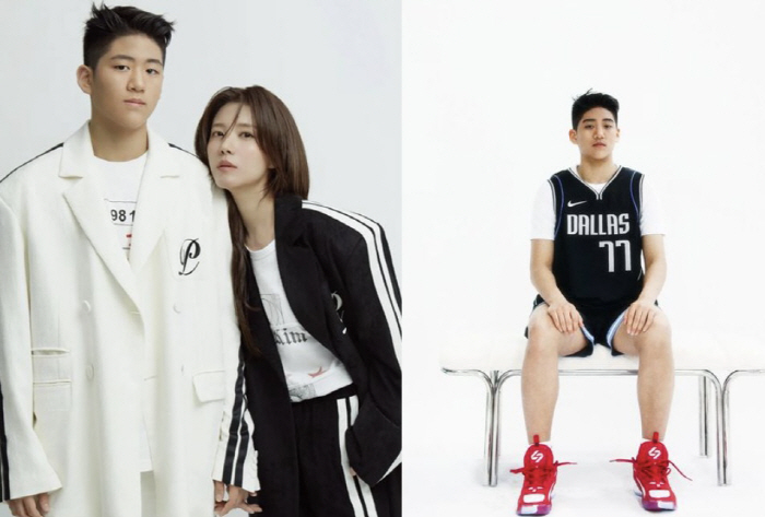 '백도빈♥' 정시아, 180cm 중3 아들 자랑…훈남 농구선수 됐네
